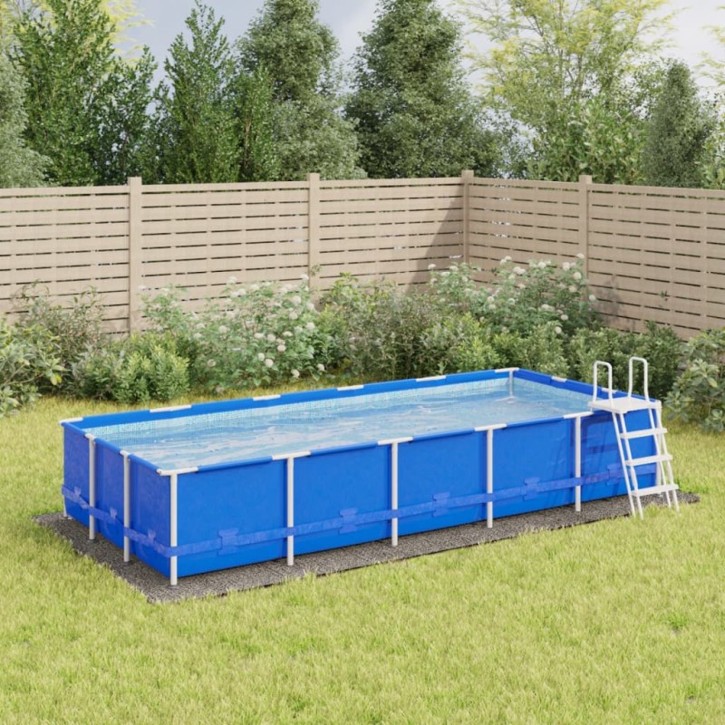 Pano para chão de piscinas 550x280 cm poliéster geotêxtil cinza-Capas para piscinas e plástico para forrar pisos-Home Retail