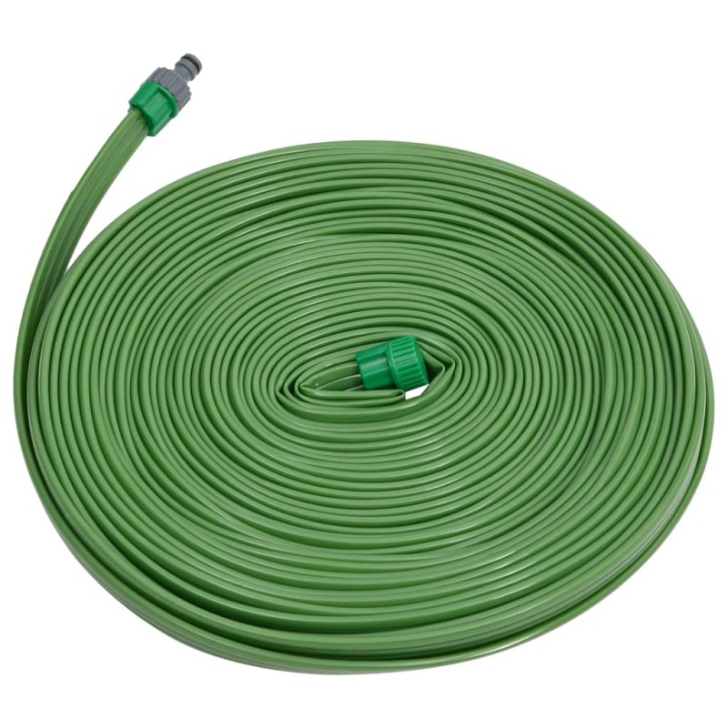 Mangueira aspersora 3 tubos 7,5 m PVC verde-Mangueiras de jardim-Home Retail