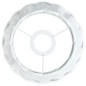 Abajur de teto Ø20x15 cm vime branco