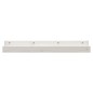 Prateleiras de parede 2 pcs 80x12x9 cm pinho maciço branco