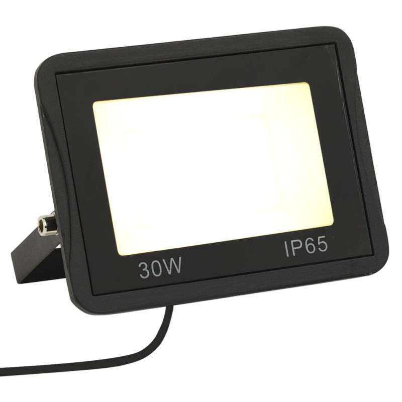 Projetor c/ iluminação LED 30 W branco quente-Holofotes-Home Retail