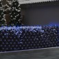 Rede luzes de natal 4x4 m 544 luzes LED int/ext azul