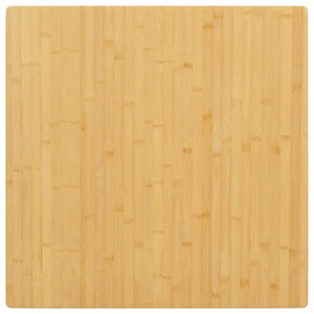 Tampo de mesa 70x70x1,5 cm bambu