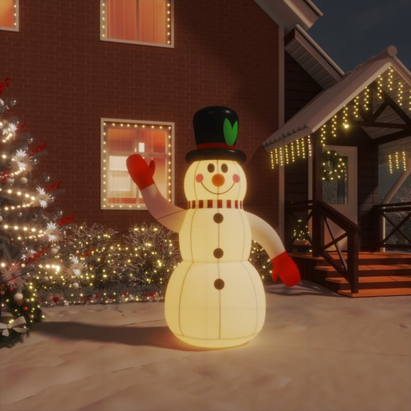 Boneco de neve insuflável com luzes LED 120 cm-Luzes de Natal-Home Retail