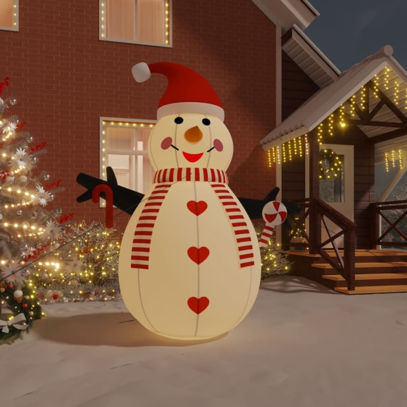 Boneco de neve insuflável com luzes LED 300 cm-Luzes de Natal-Home Retail