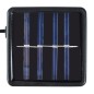 Bola topiária folhas artificiais 27 cm corda com LED solar 2 pcs