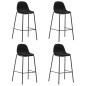 5 pcs conjunto de bar tecido preto