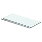 Prateleiras 2 pcs 40x12 cm vidro transparente