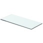 Prateleiras 2 pcs 40x12 cm vidro transparente