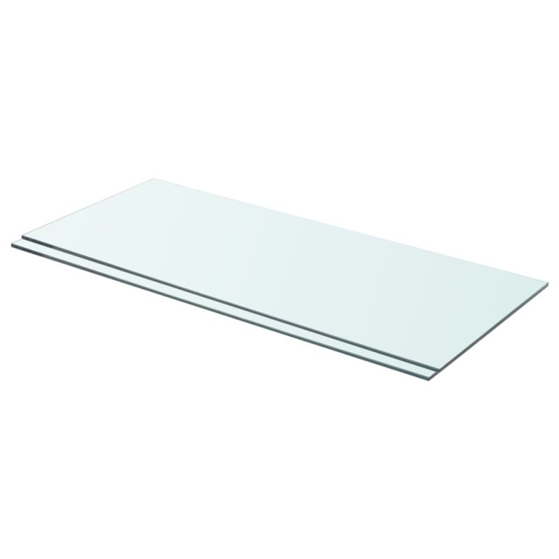 Prateleiras 2 pcs 70x30 cm vidro transparente-Prateleiras-Home Retail