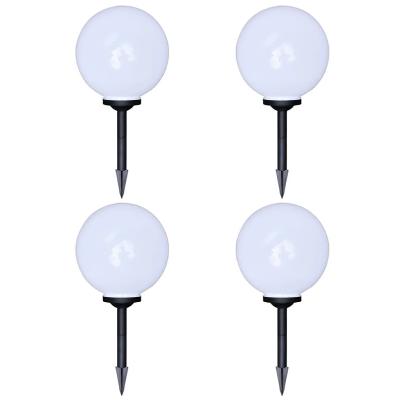 Candeeiros de exterior 4 pcs LED 30 cm com estacas de enterrar-Iluminação de exterior-Home Retail