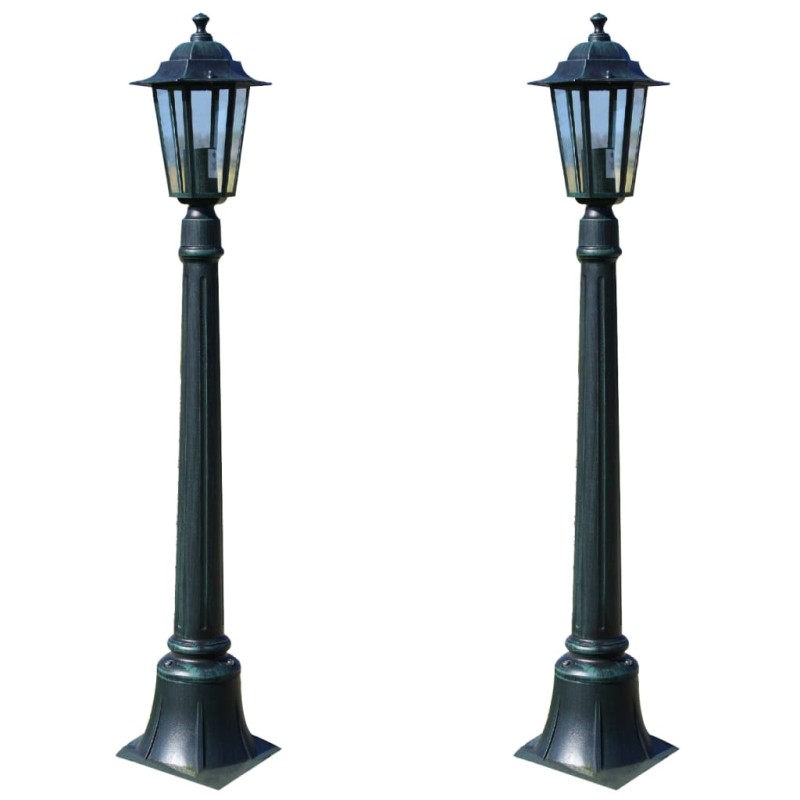 Candeeiros de jardim Preston 2 pcs 105 cm-Iluminação de exterior-Home Retail