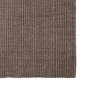 Tapete de sisal para poste arranhador 66x250 cm castanho