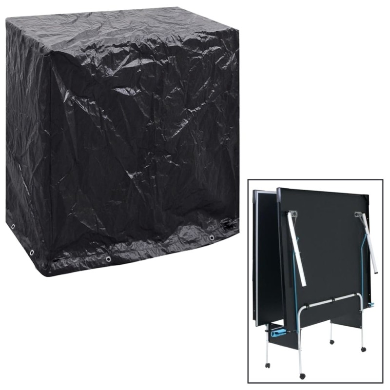 Capa para mobiliário de jardim mesa ténis 8 ilhós 160x55x182 cm-Capas para móveis de jardim-Home Retail