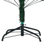 Árvore Natal artificial pré-iluminada c/ bolas 210 cm PVC verde