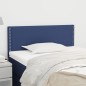 Cabeceira de cama tecido 100x5x78/88 cm azul