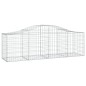 Cestos gabião arqueados 50pcs 200x50x60/80 cm ferro galvanizado