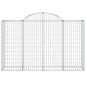 Cestos gabião arqueados 30pcs 200x50x120/140 ferro galvanizado