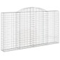 Cestos gabião arqueados 5pcs 300x30x160/180cm ferro galvanizado