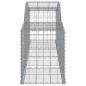 Cestos gabião arqueados 15pcs 300x50x60/80 cm ferro galvanizado