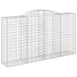 Cestos gabião arqueados 5pcs 300x50x160/180cm ferro galvanizado