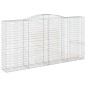 Cestos gabião arqueados 5pcs 400x50x200/220cm ferro galvanizado