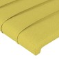 Cabeceira de cama 2 pcs tecido 72x5x78/88 cm verde