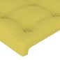 Cabeceira de cama tecido 90x5x78/88 cm verde