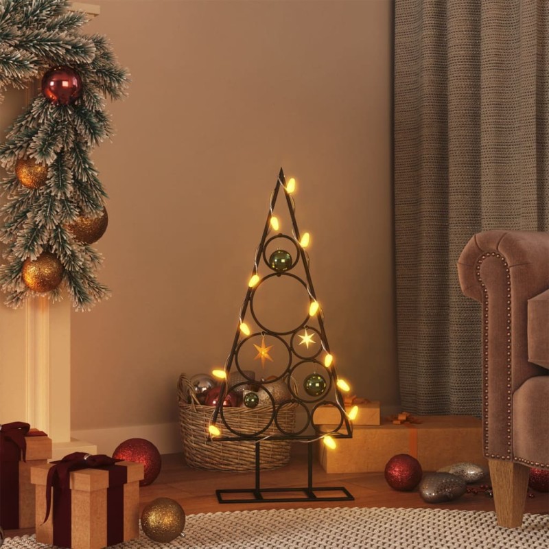 Árvore de Natal para decoração 60 cm metal preto-Árvores de Natal-Home Retail