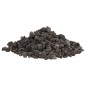 Pedras vulcânicas 25 kg 1-2 cm preto