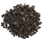 Pedras vulcânicas 25 kg 1-2 cm preto