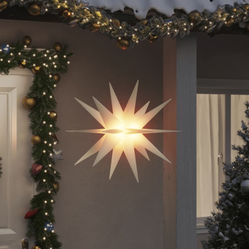 Luz de Natal com LED dobrável 100 cm branco-Luzes de Natal-Home Retail