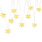 Luzes de Natal 10 LEDs 10 cm amarelo