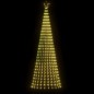 Árvore de Natal luminosa em cone 688 LEDs 300 cm branco quente