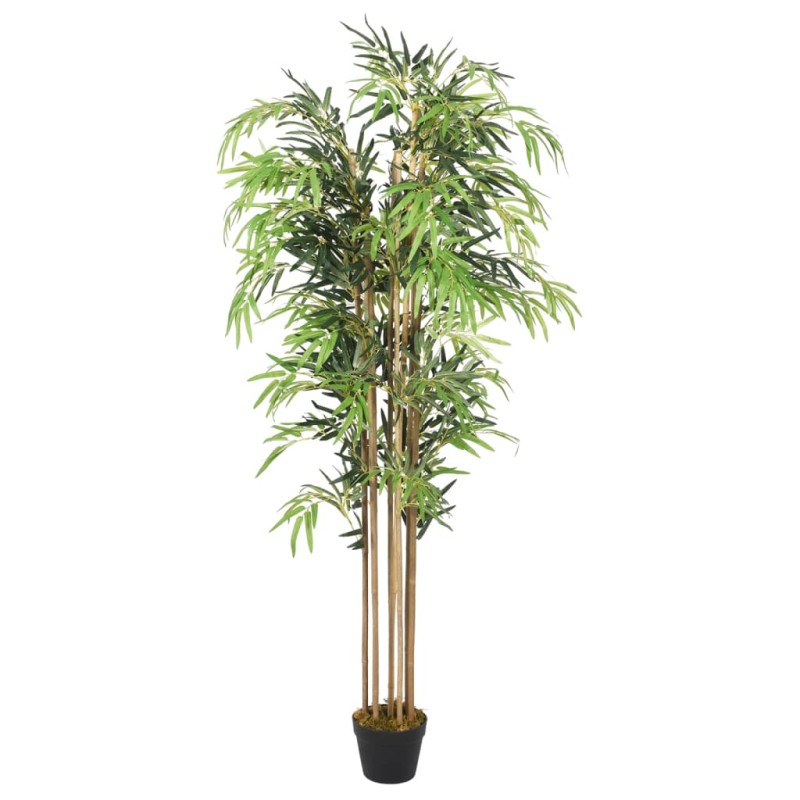 Árvore de bambu artificial 730 folhas 120 cm verde-Flores sintéticas-Home Retail