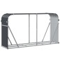 Suporte de lenha 180x45x100 cm aço galvanizado antracite