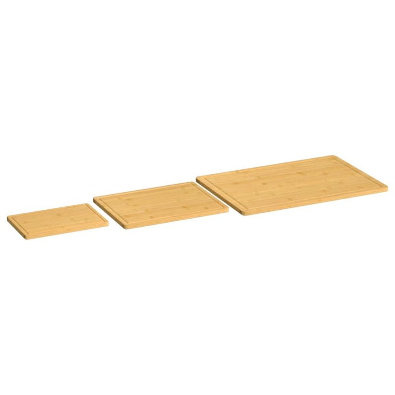 3 pcs conjunto de tábuas de cortar em bambu-Tábuas de corte para cozinha-Home Retail