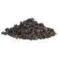 Pedras vulcânicas 25 kg 1-2 cm preto