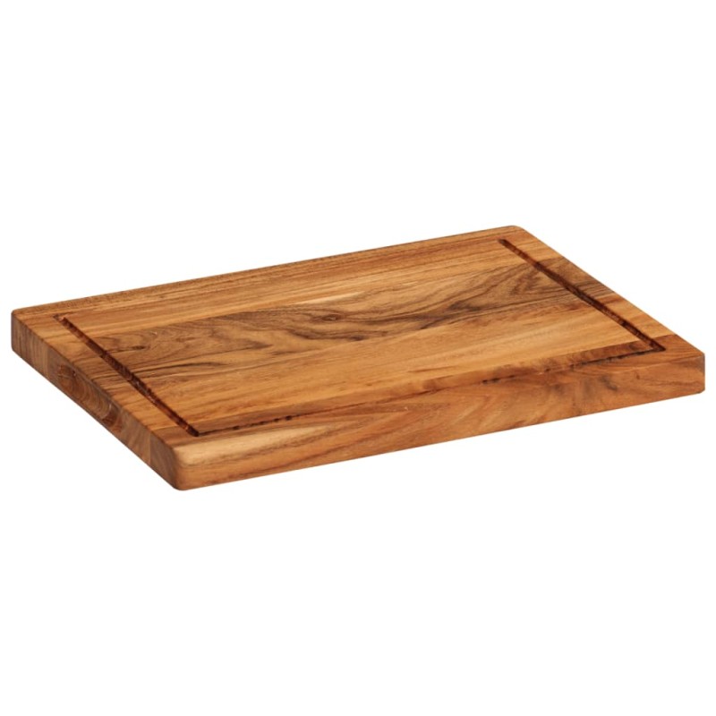 Tábua de cortar 35x25x2,5 cm madeira de acácia maciça-Tábuas de corte para cozinha-Home Retail