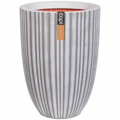 Capi Vaso elegante baixo Urban Tube 55x73 cm marfim PKIVT785