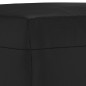 Banco 70x35x41 cm couro artificial preto