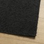 Tapete shaggy de pelo alto PAMPLONA 240x340 cm preto