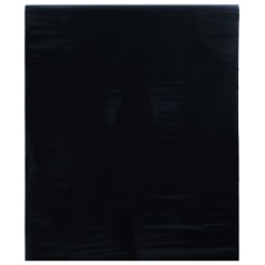 Película para janela estática 90x1000 cm PVC preto fosco