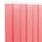 Cortina de porta 300 mm x 2,6 mm 25 m PVC vermelho