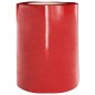 Cortina de porta 300 mm x 2,6 mm 25 m PVC vermelho