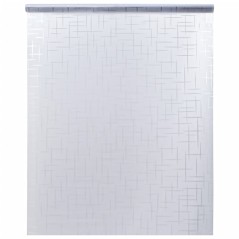 Película para janela fosca 45x500 cm PVC padrão de estrelas