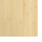 Tapete retangular 60x200 cm bambu cor natural clara