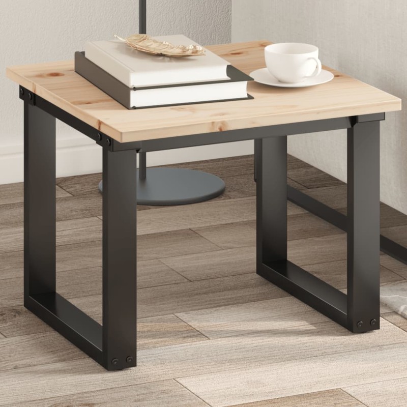 Tampo de mesa quadrado 50x50x1,7 cm madeira de pinho maciça-Tampos de mesa-Home Retail