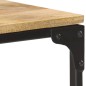 Mesa consola 110x30x75 cm madeira de mangueira maciça