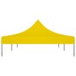 Teto para tenda de festas 6x3 m 270 g/m² amarelo